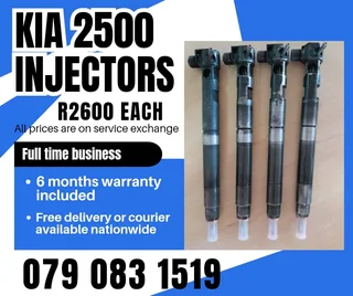 Kia 2500 Injectors For Sale With Warranty Included