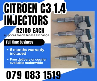 Citroën 1.4 Injectors For Sale With Warranty