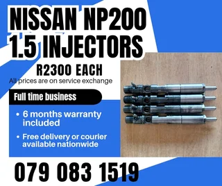 Nissan Np200 1.5 Injectors For Sale With Warranty