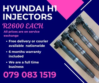 Hyundai H1 Injectors For Sale With Warranty Included