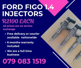 Ford Figo 1.4 Injectors For Sale With Warranty