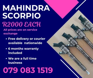 Mahindra Scorpio Injectors For Sale With Warranty Included
