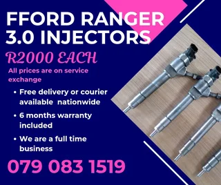 Ford Ranger 3.0 Injectors For Sale With Warranty Included