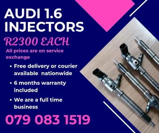 Audi 1.6 Injectors For Sale With Warranty Included
