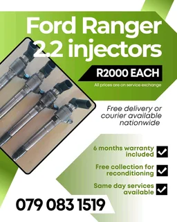 Ford Ranger 2.2 Injectors For Sale With Warranty
