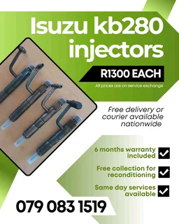 Isuzu Kb280 Injectors For Sale With Warranty Included