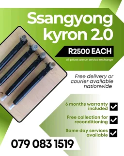 Ssangyong Kyron Injectors For Sale With Warranty Included