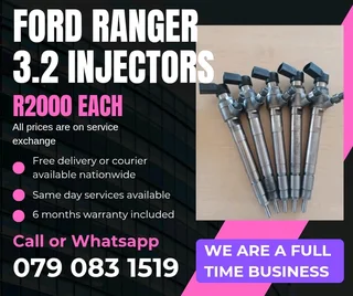 Ford Ranger 3.2 Injectors For Sale With Warranty Included