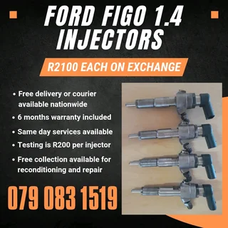 Ford Figo 1.4 Injectors For Sale With Warranty