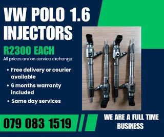 Vw Polo 1.6 Injectors For Sale With Warranty