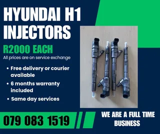 Hyundai H1 Injectors For Sale With Warranty Included