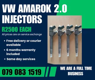 Vw Amarok 2.0 Injectors For Sale With Warranty Included