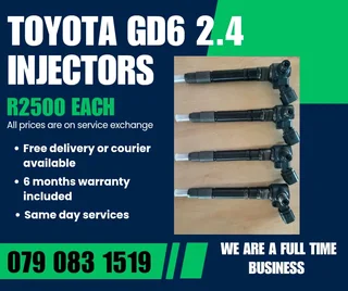 Toyota Gd6 Injectors For Sale With Warranty
