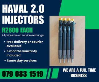 Haval 2.0 Injectors For Sale With Warranty