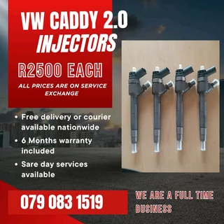 Vw Caddy 2.0 Injectors For Sale With Warranty
