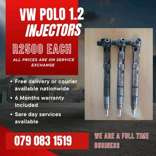 Vw Polo 1.2 Injectors For Sale With Warranty Included