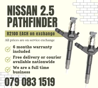 Nissan Pathfinder Injectors For Sale With Warranty Included