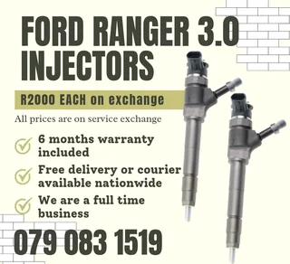 Ford Ranger 3.0 Injectors For Sale With Warranty Included