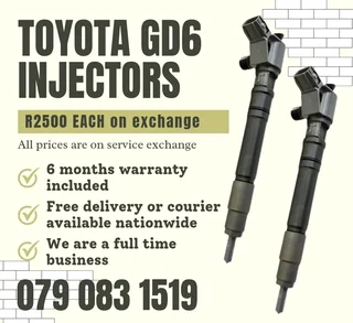 Toyota Gd6 Injectors For Sale With Warranty