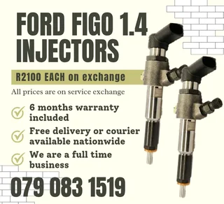 Ford Figo 1.4 Injectors For Sale With Warranty