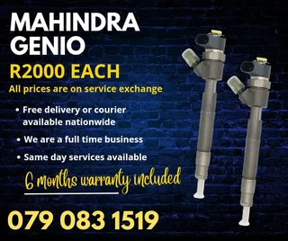 Mahindra Genio Injectors For Sale With Warranty