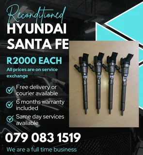 Hyundai Santa Fe Injectors For Sale With Warranty
