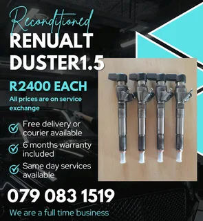 Renault Duster 1.5 Injectors For Sale With Warranty