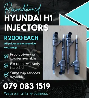 Hyundai H1 Injectors For Sale With Warranty Included