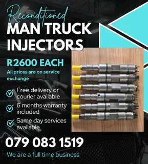 Man Truck Injectors For Sale With Warranty Included
