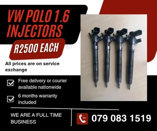 Vw Polo 1.6 Injectors For Sale With Warranty