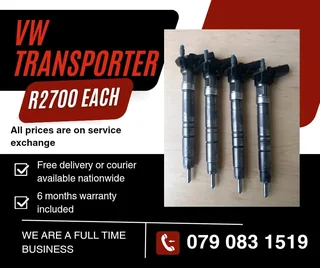 Vw Transporter Injectors For Sale With Warranty Included