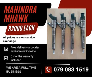 Mahindra Mhawk Injectors For Sale With Warranty Included
