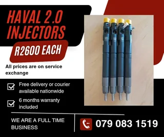 Haval 2.0 Injectors For Sale With Warranty