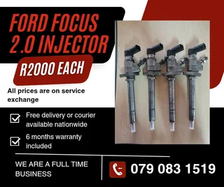 Ford Focus 2.0 Injectors For Sale With Warranty