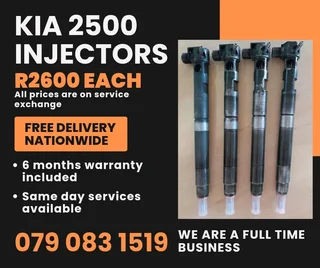 Kia 2500 Injectors For Sale With Warranty Included