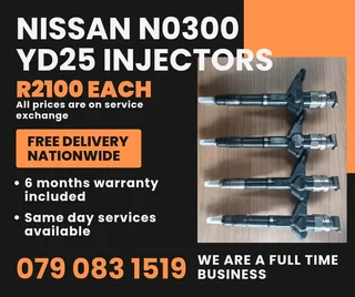 Nissan Np300 Injectors For Sale With Warranty Included