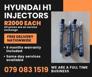 Hyundai H1 Injectors For Sale With Warranty Included