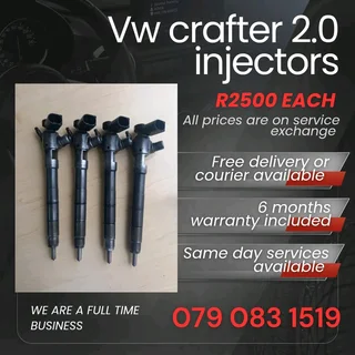 Vw Crafter 2.0 Injectors For Sale With Warranty