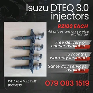 Isuzu Dteq Kb300 Injectors For Sale With Warranty Included