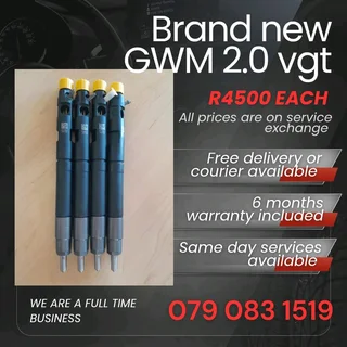 Brand New Gwm 2.0 Vgt Injectors For Sale With Warranty