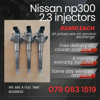 Nissan Np300 2.3 Injectors For Sale With Warranty Included