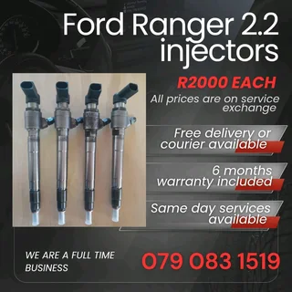 Ford Ranger 2.2 Injectors For Sale With Warranty