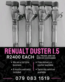 Renault Duster 1.5 Injectors For Sale With Warranty