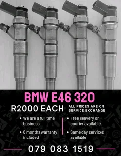 Bmw E46 320 Injectors For Sale With Warranty Included
