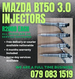Mazda Bt50 3.0 Injectors For Sale With Warranty