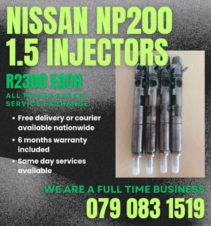 Nissan Np200 1.5 Injectors For Sale With Warranty