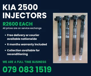 Kia 2500 Injectors For Sale With Warranty Included