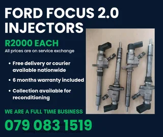 Ford Focus 2.0 Injectors For Sale With Warranty Included