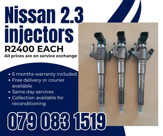 Nissian 2.3 Injectors For Sale With Warranty Included