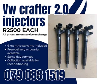 Vw Crafter 2.0 Injectors For Sale With